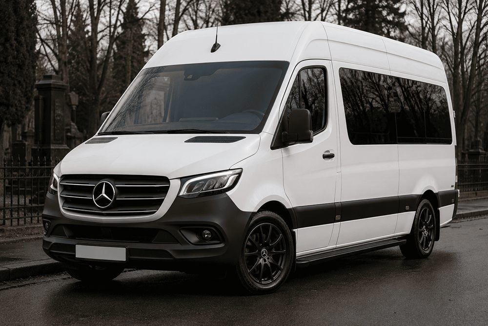 Mercedes Sprinter 2019, бизнес, чёрный или белый (матовый)